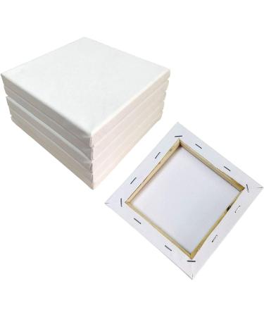 SL Crafts Artist Mini Stretched Canvas 6x6 - Pack of 6 Professional Quality Frames - Buy Online on GoSupps.com