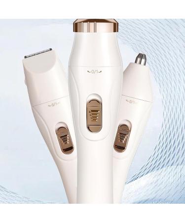 Bikini Trimmer Femmes - Trimmer Des Poils Du Corps | Coupe De Cheveux De L'aine lectrique | Toiletteur Avec T tes De Coupe Rempla able Pour Hommes Femmes Bikini Un Bras Sans Bras - Buy Online on GoSupps.com