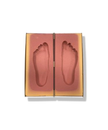 Impression Foam Double - for Foot Insoles/Orthotics - Made in Germany (Set of 2 Foams)