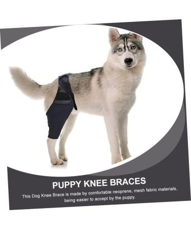 Housoutil Knee Pads Puppy Dog Nose Balm Dogs Knee Leg for Dog Protector Pet Four-Legged Clothing S As Shown - Buy Online on GoSupps.com