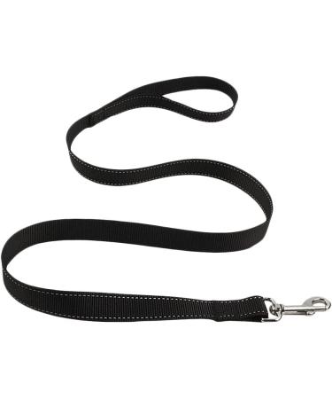 Adjustable Reflective Dog Safety Harness with Leash Set - No-Pull Breathable Vest for Small, Medium, Large Dogs - Training and Walking - Black - Buy Online on GoSupps.com
