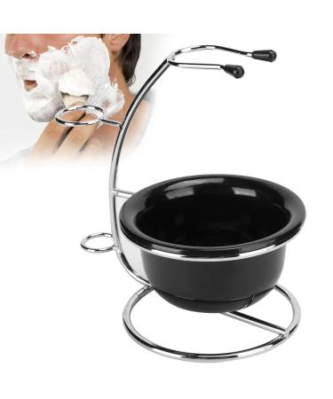 Professional Metal Shaving Brush Holder & Foam Soap Bowl Set - Multifunctional Bar Turf Tools for Grooming Accessories - Buy Online on GoSupps.com