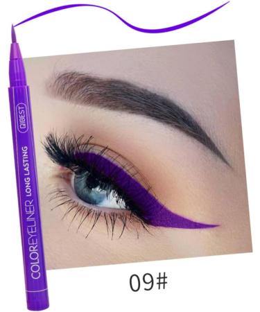 Angoily 24 Pcs Eyeliner Pencil Matte Colored Eyeliner Eyeline Liquid Pencil Liquid Eyeliner Makeup Painted 1 count (Pack of 1) As Shownx2pcs - Buy Online on GoSupps.com