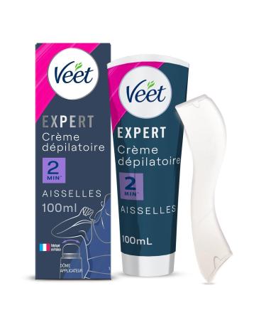 VEET Cr me Douceur pour Aisselles Sensibles Hydratation au Beurre de Karit (100 mL) - Lot de 3 - vendu par Lot
