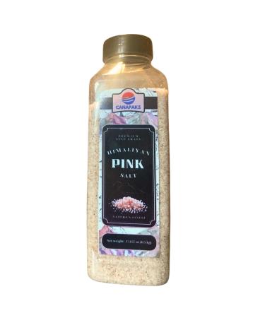 Canapaks Himalayan Pink Salt 500g bottle | Premium Coarse Grind Crystals Rich in Nutrients and Minerals | Pure 100% Natural Healthy Gourmet Unrefined Pink Rock Salt