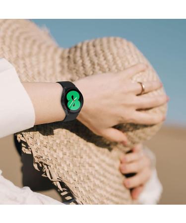 NANW Hard PC Case + Tempered Glass for Samsung Galaxy Watch 5/4 40mm - Protective Cover in Black/Midnight Blue/Green/Clear - Buy Online on GoSupps.com