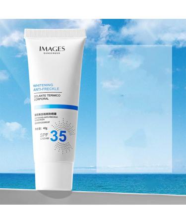 Lurrose 2PCs Moisturizing Sunscreen SPF 35 - Whitening Anti-Summer Facial Lotion for Dry & Sensitive Skin - Ideal for Summer Trips - Buy Online on GoSupps.com
