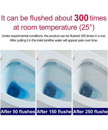 Blue Automatic Toilet Bowl Cleaner Tablets - Mild Pine Scent - 18 Pack - Buy Online on GoSupps.com