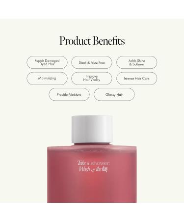 Rosy Night Repair Hair Ampoule Treatment | Protein & Peptide Complex for Damaged Hair | Musky Floral Scent Color Safe Silicone & Sulfate Free (200ml - Buy Online on GoSupps.com