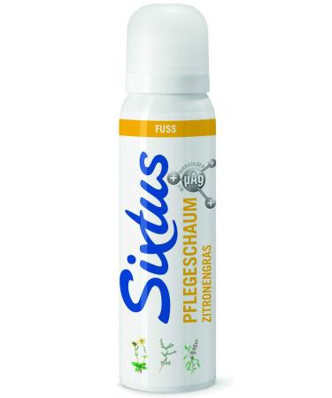 Sixtus care foam with delicate lemongrass scent foot foam 300 ml