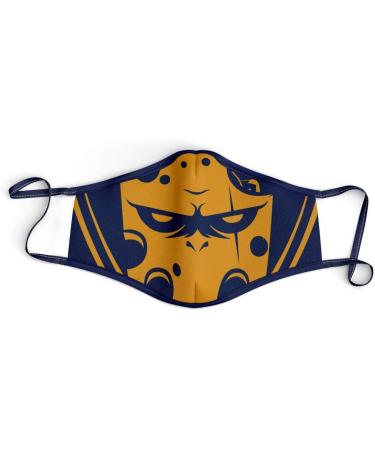 Team Queso Unisex Logo Masks - Black & Blue - International Shipping Available - Buy Online on GoSupps.com