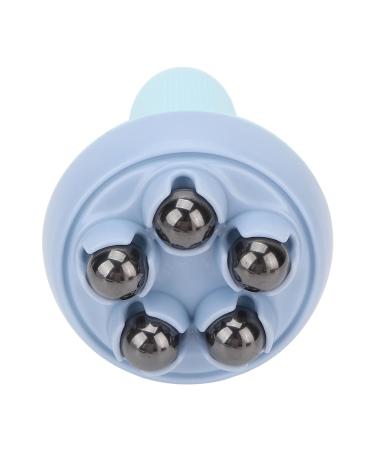 5 Magnet Bead Massage Roller - Handheld 360 Rotating Slimming Ball Massager Tool (Blue) | Enhance Relaxation & Wellness - Buy Online on GoSupps.com