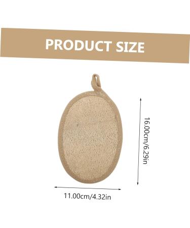 GLEAVI 4 Pcs Loofah Bath Balls - Exfoliating Shower Pad Set for Body Wash & Massage - Buy Online on GoSupps.com