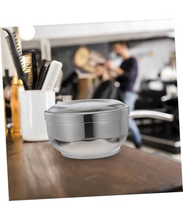 FRCOLOR 2-Pack Barber Soap Bowl Container - Rustproof Steel Mixing Bowls for Shaving Soap - 11x5.5cm Foam Shells - Perfect for Men - Buy Online on GoSupps.com