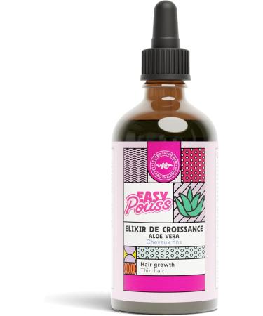 Easy Pouss | Vitamin Shampoo 250ml + Hair Growth Elixir 100ml | Anti-Hair Loss & Hair Regrowth | Strengthened and revitalized hair | Normal and Fragile Hair | Made in France - Buy Online on GoSupps.com