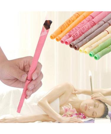 Organic Ear Candles Kit - 16 Pieces Hopi Ear Candles for Relaxation & Ear Care | Aromatherapy & Natural Ear Cleaning - Buy Online on GoSupps.com