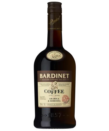 Bardinet Coffee Flavoured French Brandy - 28% ABV 70CL - Aged Bardinet Brandy Blended with Natural Arabica and Robusta Coffee Flavours - Exquisitely Rich and Bittersweet