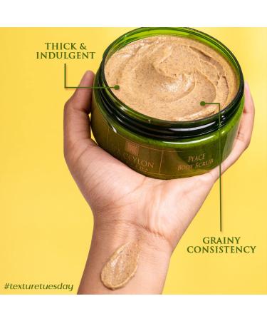 SPA CEYLON Peace Body Scrub - Exfoliating & Nourishing Natural Scrub for Glowing Skin | International Shipping Available - Buy Online on GoSupps.com