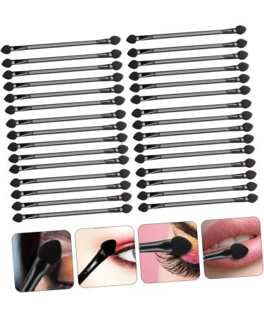 FOMIYES 30pcs Double Ended Eyeshadow Brush Makeup Sponge Cosmetic Eye Shadow Stick Beauty Eyeshadow Brush - Buy Online on GoSupps.com