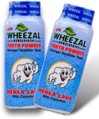 Homeopathy Hekla Lava Tooth Powder 100 gm Pack of 2 - by Homeoking