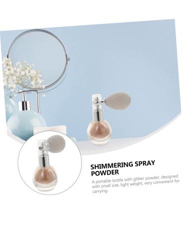 POPETPOP 2pcs Body Powder Spray - Shimmering Glitter & Highlight Spray for Face Hair & Body - International Shipping Available - Buy Online on GoSupps.com