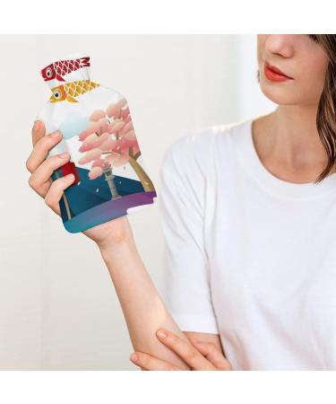 Japan Hot Water Bottle with Plush Cover - Cozy Hand Warmer for Adults & Kids - 26.5x15.3cm - International Shipping Available - Buy Online on GoSupps.com