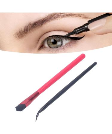 Brow Brush Ergonomic Bent Brush Safe Cosmetic Tool Ultra Fine for Home - Buy Online on GoSupps.com