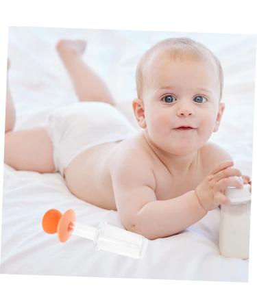 Buy Abaodam 2ST Medicine Feeder & Drink Container for Babies - Silicone Pump Pacifier Donor Scales & Feeding Dispenser for Toddler Juice & Water - Buy Online on GoSupps.com