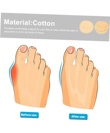Shop 2 Pairs Forefoot Pad Cotton Socks - Sweat Absorbing Invisible Half Socks for Women | Perfect Whelping Pads & Foot Insoles - Buy Online on GoSupps.com