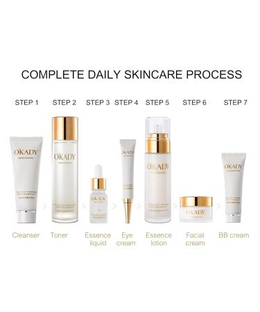 Shop O KADY Anti Aging Skin Care Set - 12 Piece Travel Kit for Gentle Care | Perfect Gift for Women Moms & Wives this Valentine's Day - Buy Online on GoSupps.com