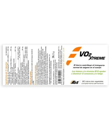  Ab's MAXIMIZE YOUR BODY VO2 XTREME * 90 vegetarian capsules * Oxygen carrier & naturally boosts your athletic performance * Standardized to 90% polyphenols * Clinically proven Powergrape extract - Buy Online on GoSupps.com