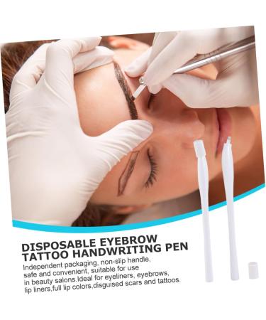 Angoily 10pcs Disposable Pencil Pen Brow Disposable Needle Pen Set Miss - Buy Online on GoSupps.com
