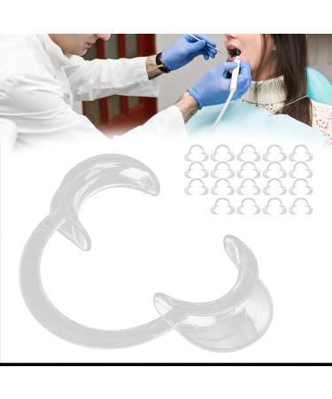 Natudeco 20pcs C-Shape Disposable Cheek Retractors - Orthodontic Lip & Cheek Opener for Teeth Whitening (Medium) - International Shipping - Buy Online on GoSupps.com