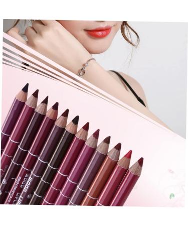 LALAFINA 36Pcs Eyebrow Pen Lip Liner Lip Liner Pencils Pipliner Pencil Lipliner Pencil Eyebrow Pencil Water Proof Snow White Lip Makeup Set - Buy Online on GoSupps.com
