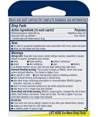Buy ADVIL PM 6CT Fast Shipping & International Delivery | Best Pain Relief - Buy Online on GoSupps.com
