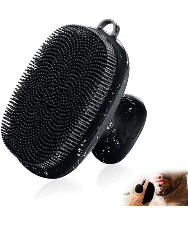 qazaa Silicone Face Scrubber Gentle Exfoliator Face Massager Removes Dead Dry Skin Face Scrubber Bathroom Accessory - Buy Online on GoSupps.com