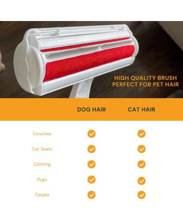 Couch Cleaner & Pet Hair Remover - #1 Reusable Lint & Dust Tool for Clothes Furniture Car & Laundry - Buy Online on GoSupps.com