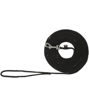Trixie drag line S - M 10 m 5 mm in black - long dog leash for training and outdoor - for small to medium -sized dogs - 19761 black 10 m/ 5 mm - Buy Online on GoSupps.com