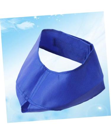 Minkissy Cat Eye Dog Blinds - Anti-Bite Muzzles & Eye Masks for Pets | Breathable & Stylish 21x10cm Blue - Buy Online on GoSupps.com
