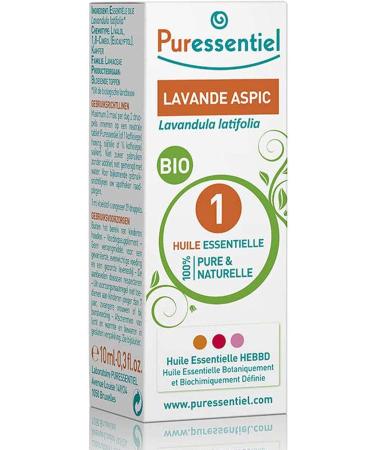 Puressentiel Organic Essential Oil - Spike Lavender For Unisex 0.3 oz Oil - Buy Online on GoSupps.com
