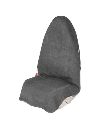 Towel Seat Covers - Uniiversal Car Seat Protector Waterproof Towel | Reusable Sweat Absorption Towel Cloth Machine Washable Auto Seat for Gym Beach Yoga Sports Outdoor Activities Gray