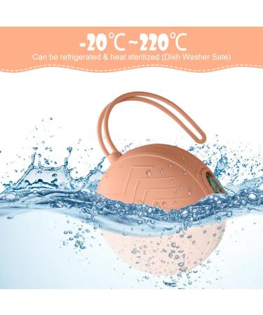 Shop Aolso Silicone Baby Pacifier Box | 2-Pack BPA-Free Portable Storage Case | Waterproof & Stylish for Boys & Girls (Pink/Bean Paste) - Buy Online on GoSupps.com