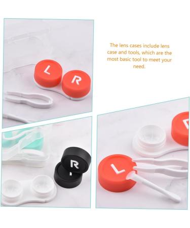 Lalafina 8-ST Contact Lens Container & Cleaner | Travel Lens Case with Mirror | Colored Contact Lens Care | International Shipping Available - Buy Online on GoSupps.com