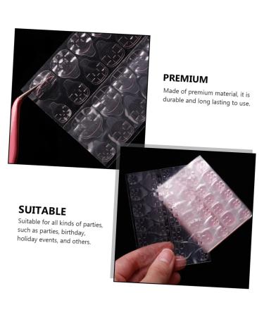 Housoutil 20 Sheets manicure Manicure Tools jelly glue Manicure Accessory jelly Silica gel nail stickers Nail Art Glue Stickers nail glue sticker Accessories Nail Jelly Sticker - Buy Online on GoSupps.com