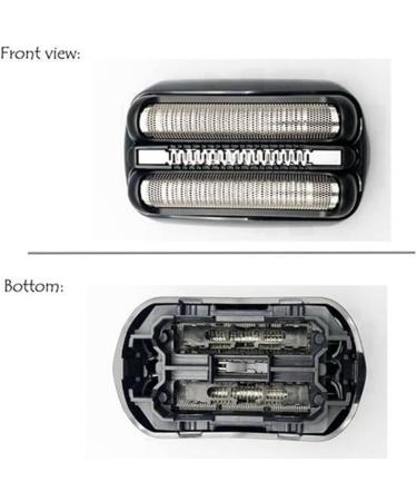 Bcowtte Shaver Foil & Set for Series 3 (21S 32S 320S-4 330S-4 340S-4 350CC-4) - 2 Pack Replacement Heads | International Shipping Available - Buy Online on GoSupps.com