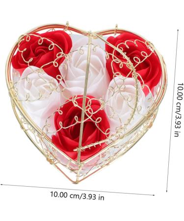 POPETPOP 2 Sets Soap Box Stocking Stuffers Ebt Bath Soap Rose Immortal Flowers Preserved Essential Oil for Women Preserved Rose Soap Iron Decorate Miss Commemorate - Buy Online on GoSupps.com