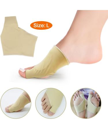 2 Pairs Hallux Valgus Correction Socks with Gel Pad - Bunion Relief for Men & Women | Large Toe Joint Protection - Buy Online on GoSupps.com