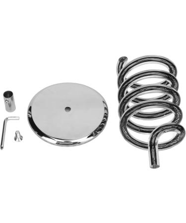 Spiral Hair Styling Station Compact Acrylic Spiral Salon Blow Dryer Holder Stand Hair Dryer Stand With Heat Resistant Capacity for Bathroom Hair Salon - Buy Online on GoSupps.com