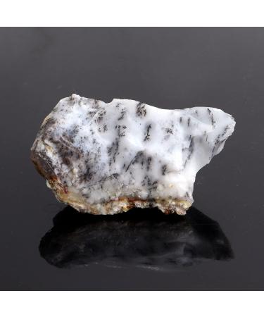Natural Raw White Opal Crystal - Healing Properties Home Decor & Unique Gifts (70-100g) - Buy Online on GoSupps.com