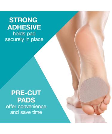 Steins Metatarsal & Heel Moleskin Foot Pads - 100 Count Tan | Bunion, Callus & Blister Protection, Alleviates Shoe Friction - Buy Online on GoSupps.com
